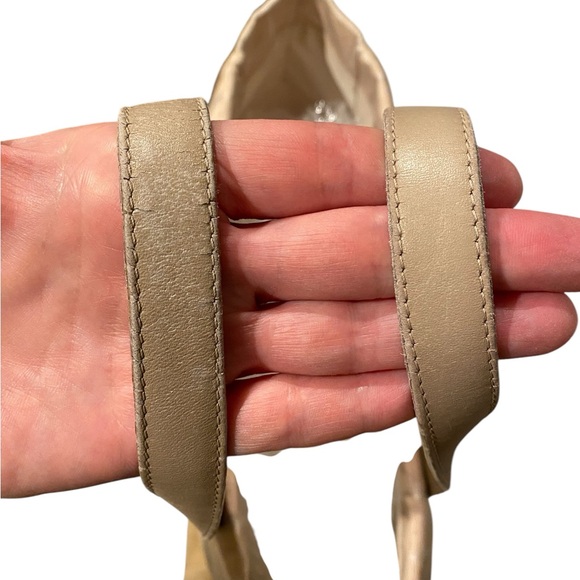 CHANEL Ivory Traveline Tote Shoulder Bag Vintage - Picture 9 of 9